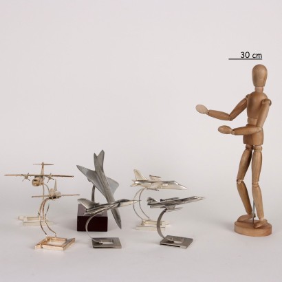 Group of Airplane Models