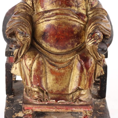 Carved Wooden Dignitary Figure
