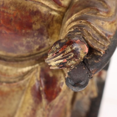Carved Wooden Dignitary Figure
