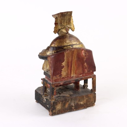 Carved Wooden Dignitary Figure