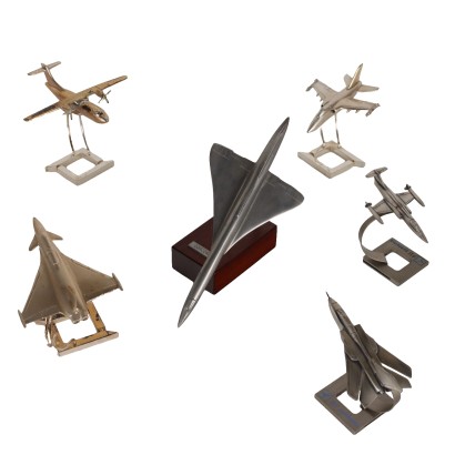 Group of Airplane Models