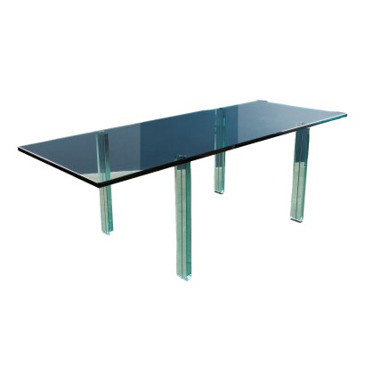 Vintage Table Teso Tavolo by R. Piano for FontanaArte 1980s