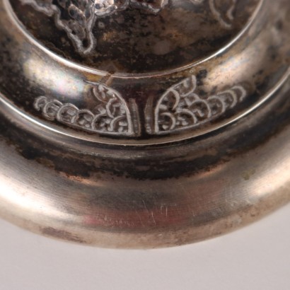 Cup with Silver Sculpture