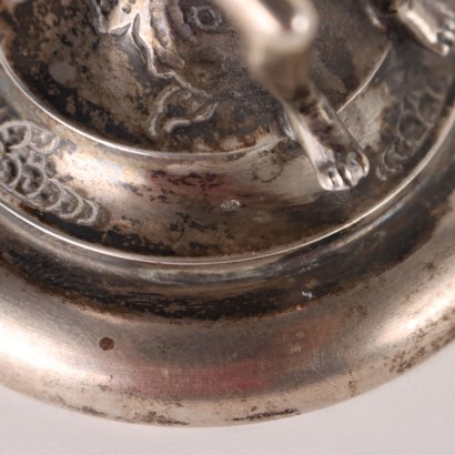 Cup with Silver Sculpture