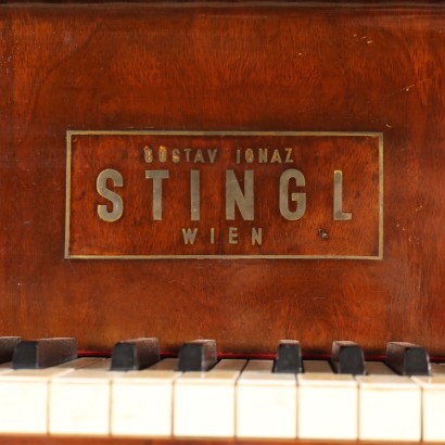 Pianoforte marchiato "Gustav Ign