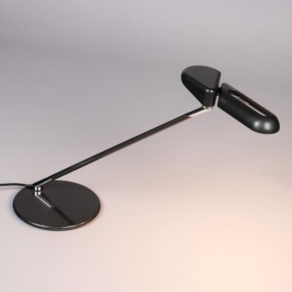 Vintage Lampe Arteluce Ring Gecchelin der 80er Jahre Aluminium
