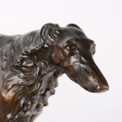 Bronzener Windhund