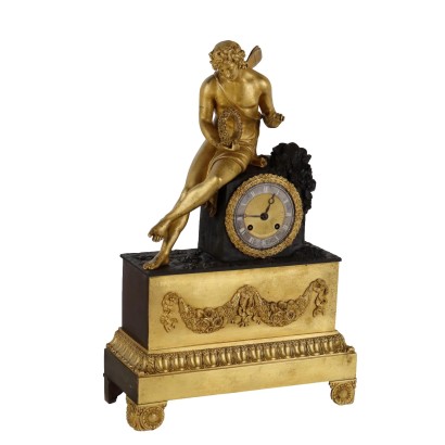 Orologio Carlo X in Bronzo Dorato