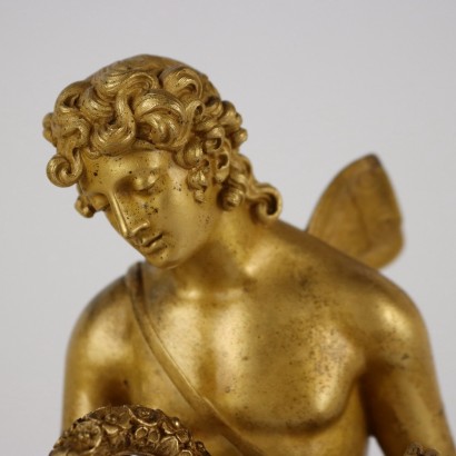 Orologio Carlo X in Bronzo Dorato