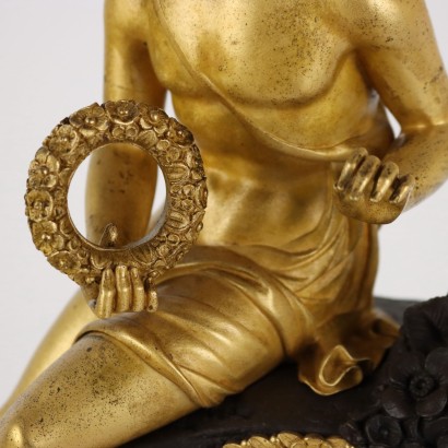 Orologio Carlo X in Bronzo Dorato
