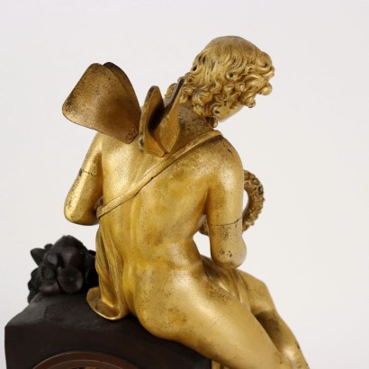 Orologio Carlo X in Bronzo Dorato