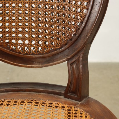 Gruppo di Sedie in Stile Neoclassico c