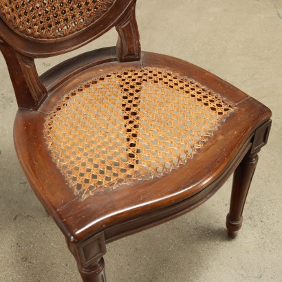 Gruppo di Sedie in Stile Neoclassico c