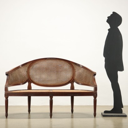 Divanetto Neoclassico con Seduta e Schie