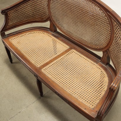 Divanetto Neoclassico con Seduta e Schie