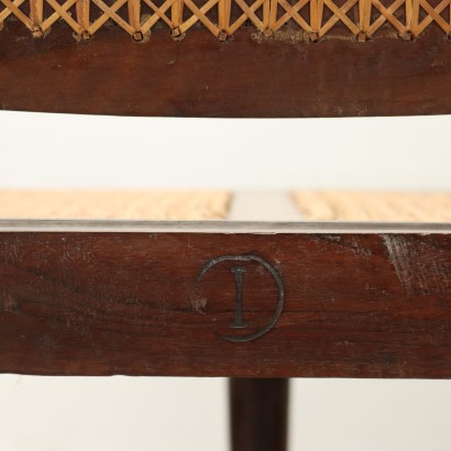 Divanetto Neoclassico con Seduta e Schie