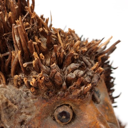 Scimmia Scultura Lignea