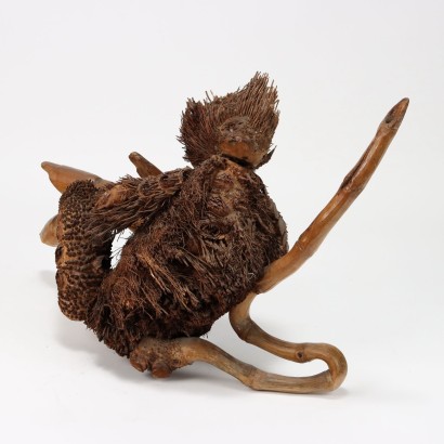 Scimmia Scultura Lignea