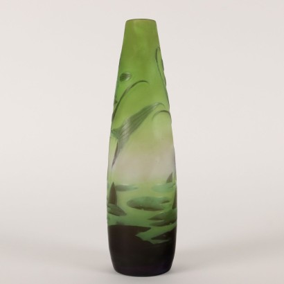 Vaso in Stile Gallé