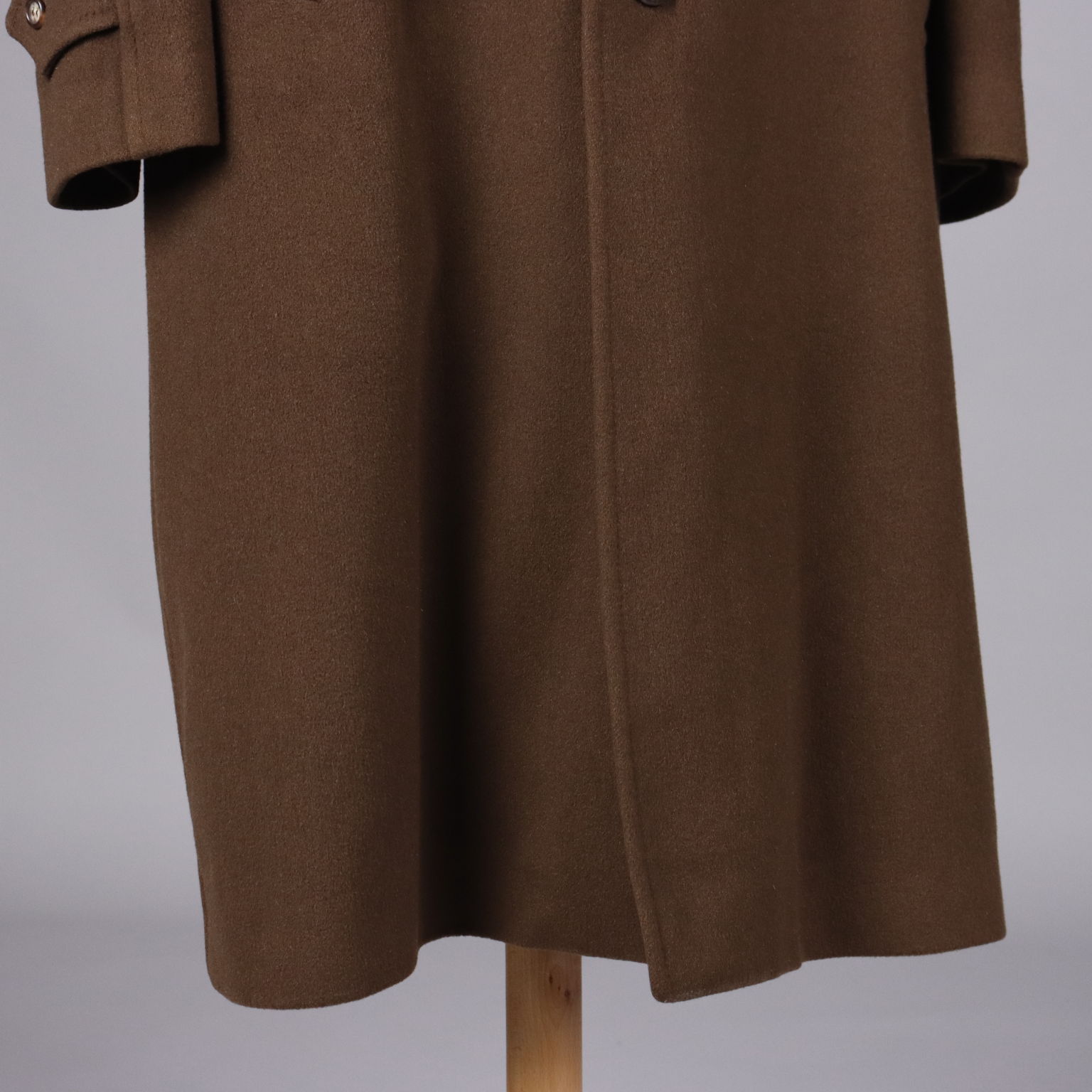 Vintage Burberrys Men's Coat Size 32 1980s-90s Brown Cashmere