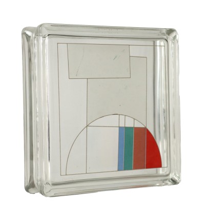 Contemporary Sculpture Eugenio Carmi Glass Untitled 1997