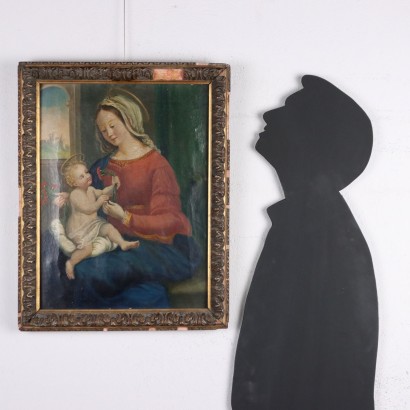 Gemälde Madonna mit Kind