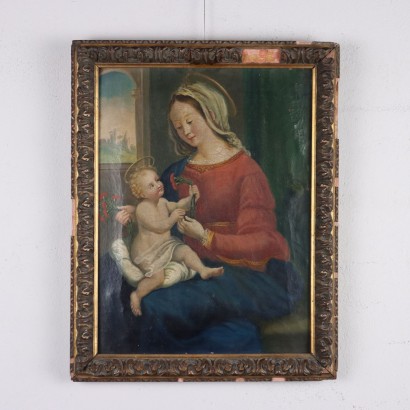 Gemälde Madonna mit Kind