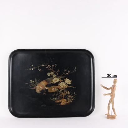 plateau peint, plateau Papier Maché