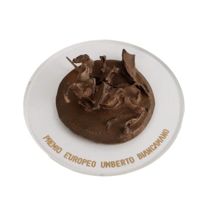 Caballero de Bronce Lucio Fontana
