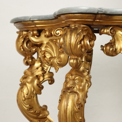 Console in Eclectic Style Bearing Etic