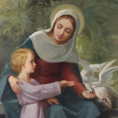 Painting by Francesco Mazzucchi,Madonna with Child,Francesco Mazzucchi,Francesco Mazzucchi,Francesco Mazzucchi,Francesco Mazzucchi,Francesco Mazzucchi