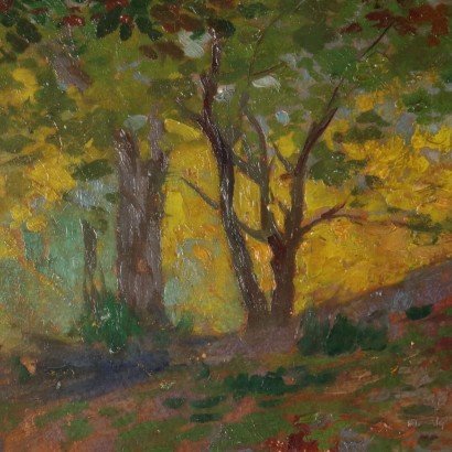 Pintura de Romeo Borgognoni,Escorzo del bosque,Romeo Borgognoni,Romeo Borgognoni,Romeo Borgognoni,Romeo Borgognoni,Romeo Borgognoni