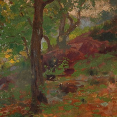 Pintura de Romeo Borgognoni,Escorzo del bosque,Romeo Borgognoni,Romeo Borgognoni,Romeo Borgognoni,Romeo Borgognoni,Romeo Borgognoni