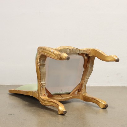 Gruppo di Quattro Sedie in Stile Baroc