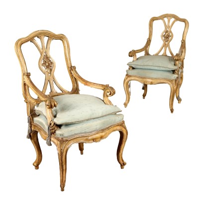 Par de sillones Barocchetto