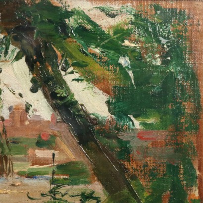Ezechiele Acerbi painting,Painting by Ezechiele Acerbi,River landscape with figures,Ezechiele Acerbi,Ezechiele Acerbi,Ezechiele Acerbi