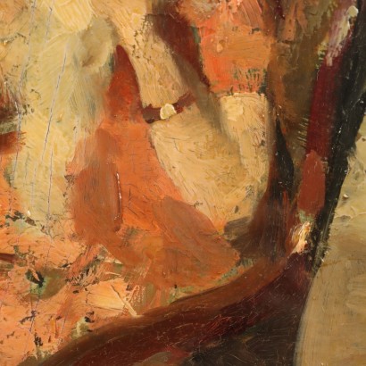 Pintura de Riccardo Viriglio,Retrato femenino,Riccardo Viriglio,Riccardo Viriglio,Riccardo Viriglio