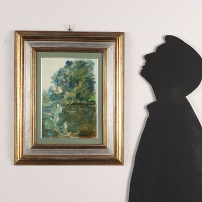 Pintura de Mario Acerbi,Vista del campo,Mario Acerbi,Mario Acerbi,Mario Acerbi,Mario Acerbi,Mario Acerbi