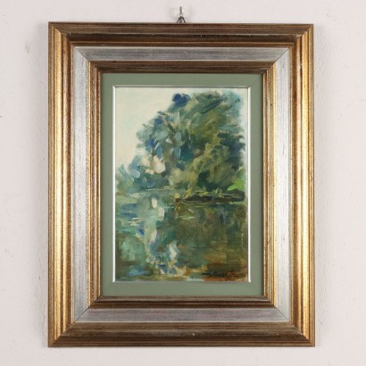 Pintura de Mario Acerbi,Vista del campo,Mario Acerbi,Mario Acerbi,Mario Acerbi,Mario Acerbi,Mario Acerbi