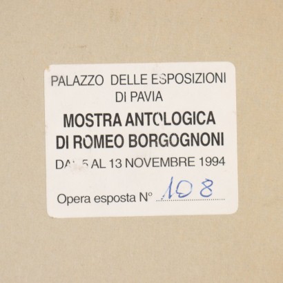 Gemälde von Romeo Borgognoni, Entlang des Flusses, Romeo Borgognoni, Romeo Borgognoni