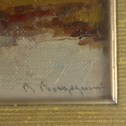 Pintura de Romeo Borgognoni,Paisaje con río.,Romeo Borgognoni,Romeo Borgognoni,Romeo Borgognoni,Romeo Borgognoni,Romeo Borgognoni