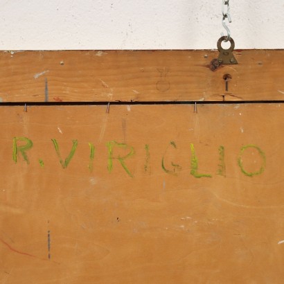 Gemälde von Riccardo Viriglio, Stadtansicht, Riccardo Viriglio, Riccardo Viriglio, Riccardo Viriglio, Riccardo Viriglio