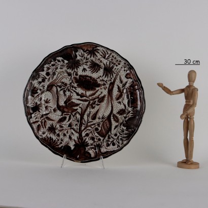 Piatto da Parata in Maiolica M.A.P. Me
