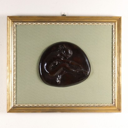 Bajorrelieve de bronce de Francesco M, Bailarina, Francesco Messina, Francesco Messina, Francesco Messina, Francesco Messina, Francesco Messina
