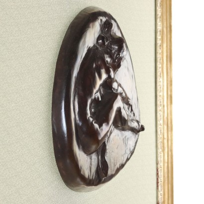 Bajorrelieve de bronce de Francesco M, Bailarina, Francesco Messina, Francesco Messina, Francesco Messina, Francesco Messina, Francesco Messina