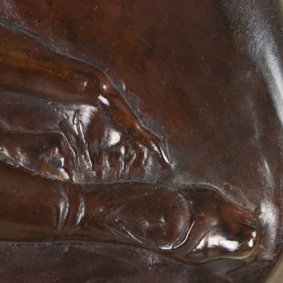 Bajorrelieve de bronce de Francesco M, Bailarina, Francesco Messina, Francesco Messina, Francesco Messina, Francesco Messina, Francesco Messina