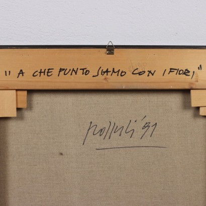 Dipinto di Concetto Pozzati,Concetto Pozzati,A che punto siamo con i fiori,Concetto Pozzati,Concetto Pozzati,Concetto Pozzati,Concetto Pozzati,Concetto Pozzati,Concetto Pozzati