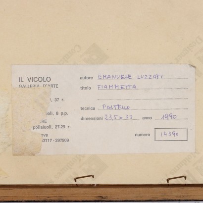 Dibujo de Emanuele Luzzati,Fiammetta,Emanuele Luzzati,Emanuele Luzzati,Emanuele Luzzati,Emanuele Luzzati,Emanuele Luzzati