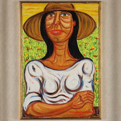 Dipinto di Giuseppe Migneco,Figura femminile,Giuseppe Migneco,Giuseppe Migneco,Giuseppe Migneco,Giuseppe Migneco,Giuseppe Migneco,Giuseppe Migneco,Giuseppe Migneco