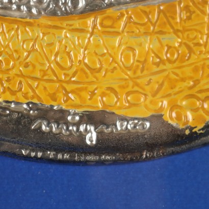 Bas-relief on silver by Giuseppe Mign,Fishing of sardines,Giuseppe Migneco,Giuseppe Migneco,Giuseppe Migneco,Giuseppe Migneco,Giuseppe Migneco,Giuseppe Migneco